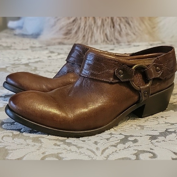 Frye Shoes - Frye Boots Harness Mules Size 8.5